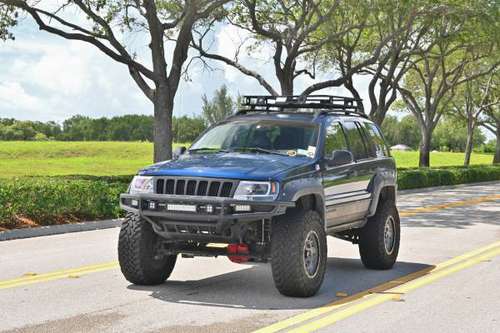 2002 Jeep Grand Cherokee Laredo Custom Lifted 4x4 35inch wheels for sale in Miami, NY
