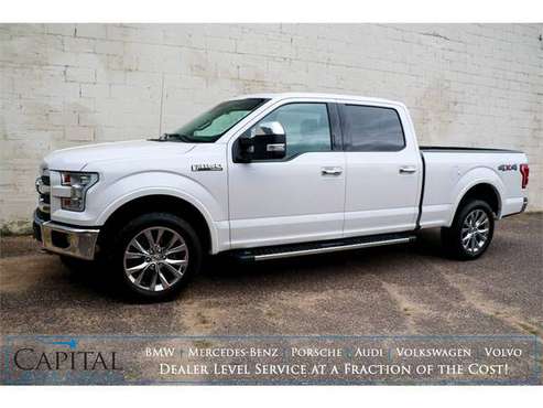Beautiful 1-Owner Truck! '17 Ford F-150 Lariat 4x4! Under $38k! -... for sale in Eau Claire, IA