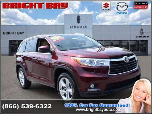 2016 Toyota Highlander - *LOW APR AVAILABLE* for sale in Bay Shore, NY