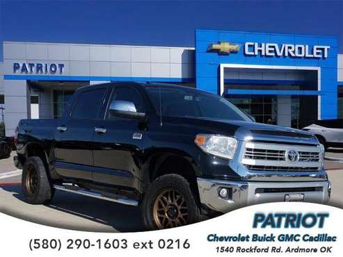 2015 Toyota Tundra Platinum - truck - cars & trucks - by dealer -... for sale in Ardmore, OK