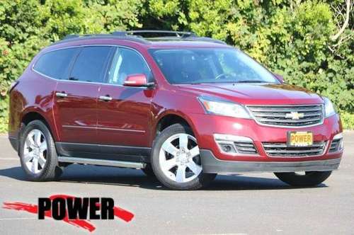2015 Chevrolet Traverse AWD All Wheel Drive Chevy LTZ SUV for sale in Newport, OR