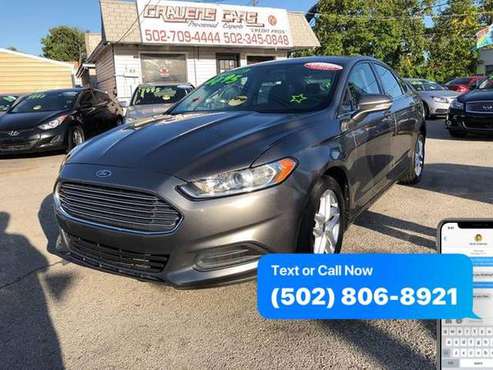 2013 Ford Fusion SE 4dr Sedan EaSy ApPrOvAl Credit Specialist for sale in Louisville, KY
