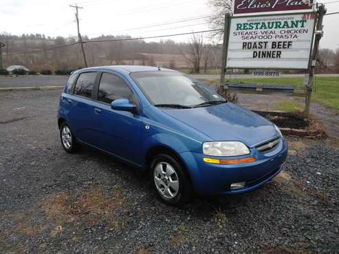 05 chevy aveo hatchback 127;000 miles - cars & trucks - by dealer -... for sale in Wallkill, NY