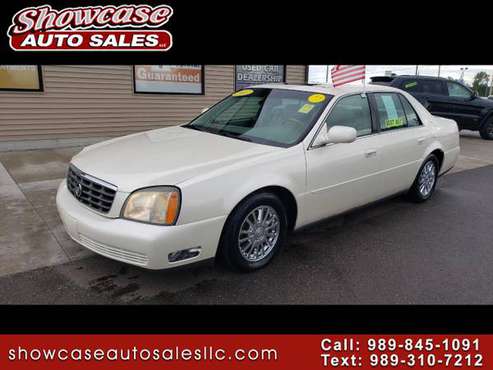 LEATHER 2003 Cadillac DeVille 4dr Sdn DHS for sale in Chesaning, MI