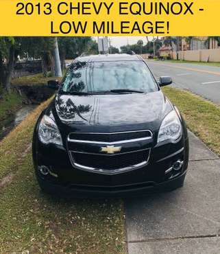 2013 CHEVY EQUINOX LT SUV - LEATHER - BLUETOOTH - ONE CRAZY LOW... for sale in TAMPA, FL