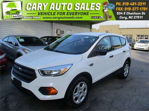 2017 FORD ESCAPE S, ONLY 27K MILES - cars & trucks - by dealer -... for sale in Cary, NC