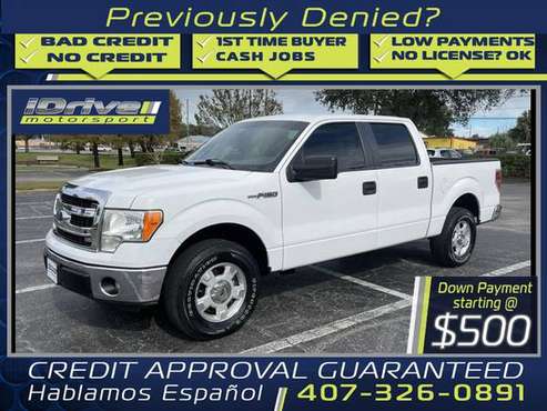 2013 Ford F150 SuperCrew Cab XLT Pickup 4D 5 1/2 ft - cars & trucks... for sale in Orlando, FL