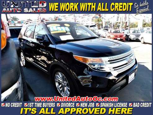 2013 Ford Explorer XLT FWD - - by dealer - vehicle for sale in midway city, CA