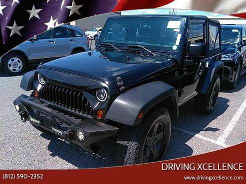 2012 Jeep Wrangler Sport 4x4 2dr Serviced by Jeep dealership - cars... for sale in Jeffersonville, KY