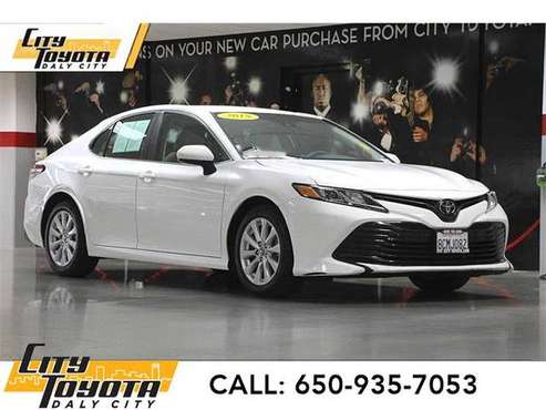 2018 Toyota Camry LE - sedan - - by dealer - vehicle for sale in Daly City, CA