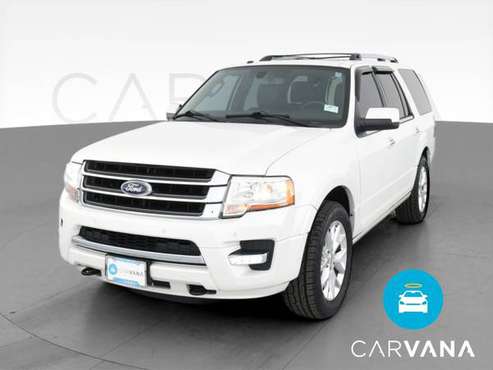 2016 Ford Expedition Limited Sport Utility 4D suv White - FINANCE -... for sale in Fresh Meadows, NY