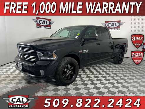 2015 Ram 1500 4WD Dodge Crew cab Sport Many Used Cars! Trucks! for sale in Airway Heights, WA