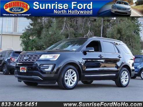 2017 Ford Explorer XLT FWD * CALL TODAY .. DRIVE TODAY! O.A.D. * -... for sale in North Hollywood, CA