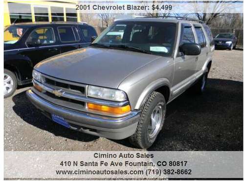 2001 Chevrolet Blazer LT 4WD 4dr SUV w/OnStar 147087 Miles - cars &... for sale in Fountain, CO