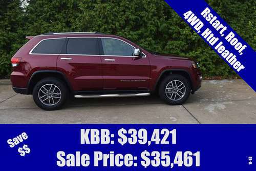 2020 JEEP GRAND CHEROKEE Limited G1018A - cars & trucks - by dealer... for sale in Morton, IL