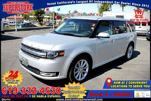 2019 FORD FLEX LIMITED -EZ FINANCING-LOW DOWN! - cars & trucks - by... for sale in El Cajon, CA