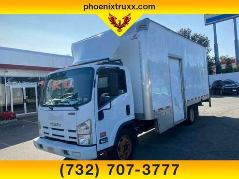 2012 Isuzu NPR 2dr cab over 20ft BOX TRUCK W/ Side Door - cars &... for sale in south amboy, NJ