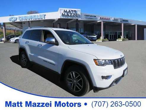 2018 Jeep Grand Cherokee SUV Limited (Bright White Clearcoat) - cars for sale in Lakeport, CA