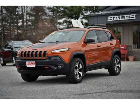 2016 Jeep Cherokee Trailhawk 4x4 4dr SUV - SUV - cars & trucks - by... for sale in Fair Haven, NY