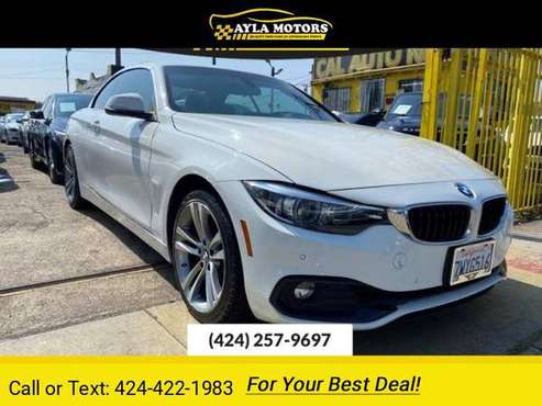 2018 BMW 4 Series 430i Convertible - cars & trucks - by dealer -... for sale in INGLEWOOD, CA