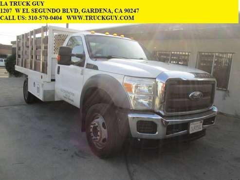 2015 FORD F450 12' STAKEBED TRUCK ONLY 116K MILES ROYAL TRUCK BODY... for sale in Gardena, CA