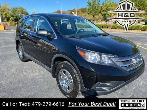 2014 Honda CRV LX 4dr SUV suv Black - cars & trucks - by dealer -... for sale in Fayetteville, AR