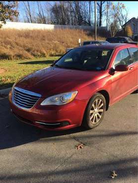 Chrysler 200 red 2013 98k miles - cars & trucks - by owner - vehicle... for sale in Asheville, NC