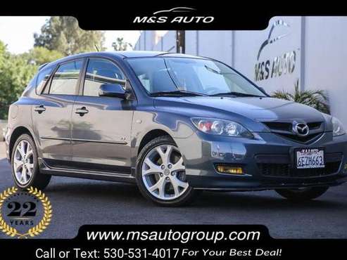 2008 Mazda Mazda3 s Sport hatchback Metropolitan Gray Mica - cars & for sale in Sacramento , CA