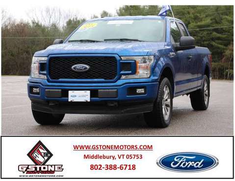 2018 FORD F-150 STX SUPERCAB *CERTIFIED PRE-OWNED! - cars & trucks -... for sale in Middlebury, VT
