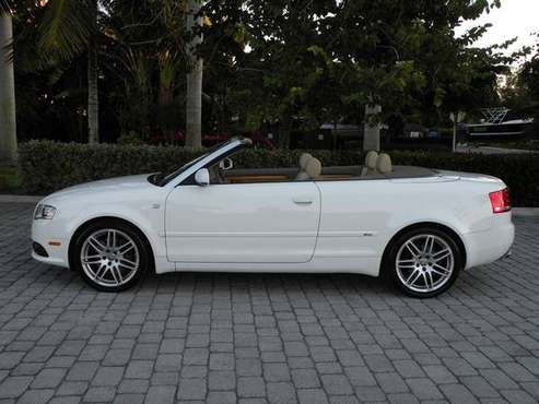 2009 Audi A4 Cabriolet S line Quattro Convertible for sale in Fort Myers, FL