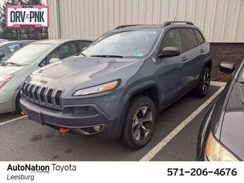 2014 Jeep Cherokee Trailhawk 4x4 4WD Four Wheel Drive SKU:EW188230 -... for sale in Leesburg, District Of Columbia