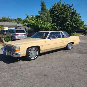 1982 Cadillac Coupe DeVille RUNS GOOD for sale in West Covina, CA