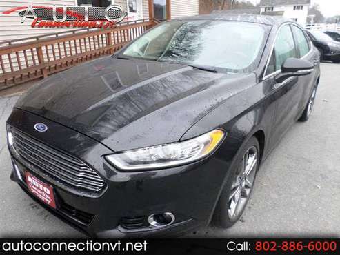 2013 Ford Fusion Titanium AWD - cars & trucks - by dealer - vehicle... for sale in Springfield, VT