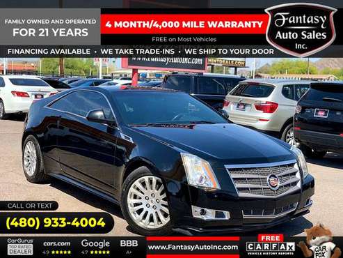 2011 Cadillac CTS Coupe 2dr 2 dr 2-dr Coupe Performance RWD FOR ONLY for sale in Phoenix, AZ