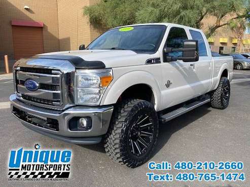 2016 FORD F-350 CREW CAB LARIAT ~ LIFTED ~ 6.7L TURBO DIESEL ~ READY... for sale in Tempe, AZ