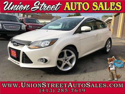 REDUCED!! 2013 FORD FOCUS TITANIUM!! LOADED!!-western massachusetts for sale in West Springfield, MA