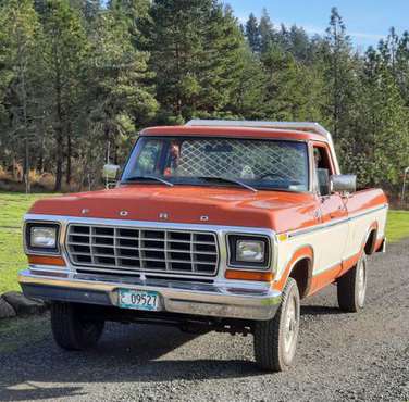 1978 FORD F150 4X4 - cars & trucks - by owner - vehicle automotive... for sale in Cottage Grove, OR