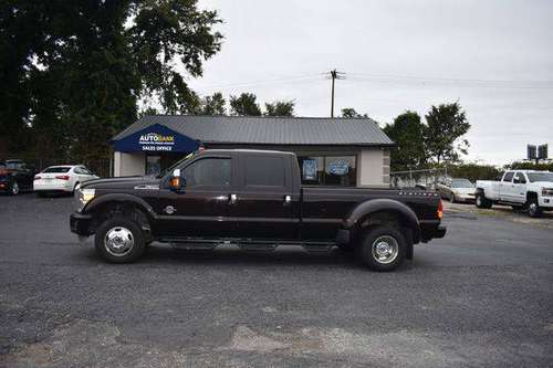 2013 FORD F350 PLATINUM CREW CAB DRW SUPER DUTY - EZ FINANCING! FAST... for sale in Greenville, SC