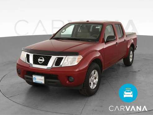 2012 Nissan Frontier Crew Cab SV Pickup 4D 5 ft pickup Red - FINANCE... for sale in Arlington, District Of Columbia