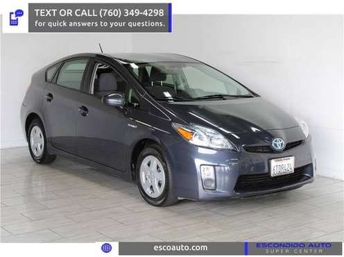 2011 Toyota Prius Electric I Hatchback - - by dealer for sale in Escondido, CA