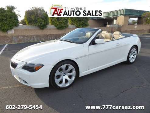 2005 BMW 6-SERIES 645CI 2DR CONVERTIBLE with Aluminum front/rear... for sale in Phoenix, AZ