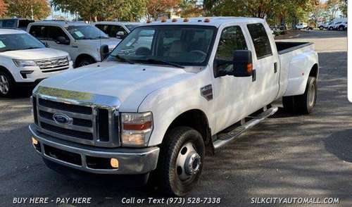 2008 Ford F-350 F350 F 350 SD LARIAT 4x4 Crew Cab DUALLY Diesel DRW... for sale in Paterson, PA