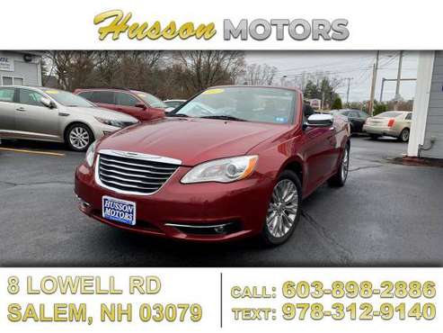 2013 Chrysler 200 Limited Convertible -CALL/TEXT TODAY! (603) 965-2... for sale in Salem, MA