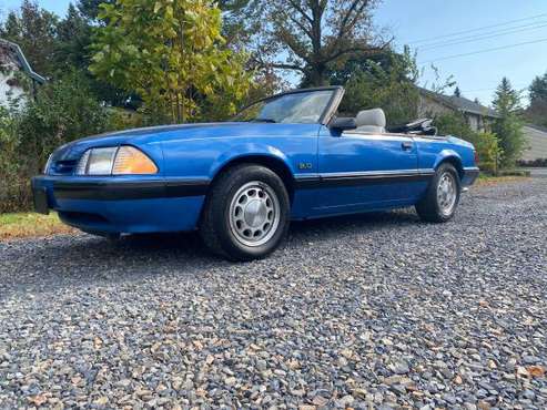 1988 Ford Mustang LX 5 0 Convertible, 49k orig miles! - cars & for sale in North Wales, PA