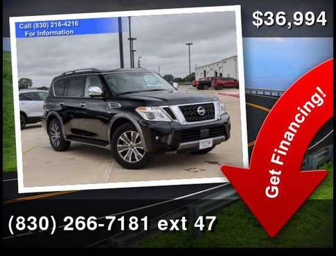 2019 Nissan Armada SL - cars & trucks - by dealer - vehicle... for sale in North Floresville, TX