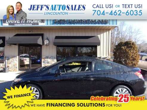 2012 Honda Civic EX Coupe 5-Speed AT - Down Payments As Low As 500 for sale in Lincolnton, NC