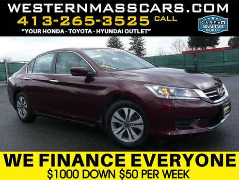 2015 HONDA ACCORD**ALLOYS**SPORTY*FULLY SERVICED - cars & trucks -... for sale in Springfield, MA