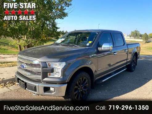 2016 Ford F-150 Lariat Crew Cab 4x4 EcoBoost FX4 Package - cars & for sale in Pueblo, CO