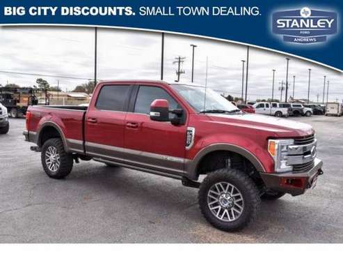 2017 Ford F-250 KING RANCH - - by dealer - vehicle for sale in Andrews, TX