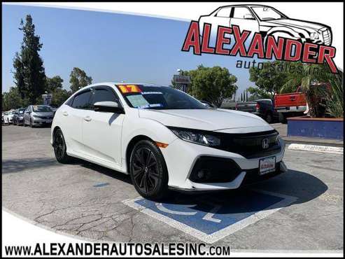 2017 *HONDA* *CIVIC* EXL HATCHBACK! $0 DOWN! AS LOW AS 3.99 APR!📞 -... for sale in Whittier, CA